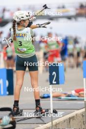 22.09.2024, Premanon, France (FRA): Lola Bugeaud (FRA) - Biathlon Samse Summer Tour, pursuit, Premanon (FRA). www.nordicfocus.com. © Manzoni/NordicFocus. Every downloaded picture is fee-liable.