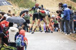 22.09.2024, Premanon, France (FRA): Judicael Perrillat-Bottonet (FRA) - Biathlon Samse Summer Tour, pursuit, Premanon (FRA). www.nordicfocus.com. © Manzoni/NordicFocus. Every downloaded picture is fee-liable.