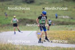 22.09.2024, Premanon, France (FRA): Adeis Hanot (FRA) - Biathlon Samse Summer Tour, pursuit, Premanon (FRA). www.nordicfocus.com. © Manzoni/NordicFocus. Every downloaded picture is fee-liable.