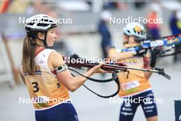 22.09.2024, Premanon, France (FRA): Jeanne Richard (FRA) - Biathlon Samse Summer Tour, pursuit, Premanon (FRA). www.nordicfocus.com. © Manzoni/NordicFocus. Every downloaded picture is fee-liable.