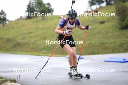 22.09.2024, Premanon, France (FRA): Amandine Mengin (FRA) - Biathlon Samse Summer Tour, pursuit, Premanon (FRA). www.nordicfocus.com. © Manzoni/NordicFocus. Every downloaded picture is fee-liable.