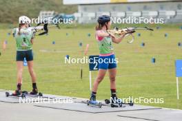 22.09.2024, Premanon, France (FRA): Alice Dusserre (FRA) - Biathlon Samse Summer Tour, pursuit, Premanon (FRA). www.nordicfocus.com. © Manzoni/NordicFocus. Every downloaded picture is fee-liable.