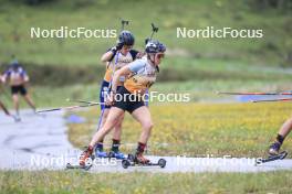 22.09.2024, Premanon, France (FRA): Elisa Gasparin (SUI) - Biathlon Samse Summer Tour, pursuit, Premanon (FRA). www.nordicfocus.com. © Manzoni/NordicFocus. Every downloaded picture is fee-liable.