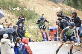 22.09.2024, Premanon, France (FRA): Theo Guiraud Poillot (FRA) - Biathlon Samse Summer Tour, pursuit, Premanon (FRA). www.nordicfocus.com. © Manzoni/NordicFocus. Every downloaded picture is fee-liable.