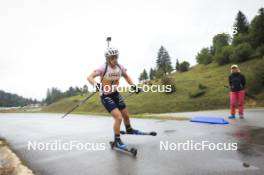 22.09.2024, Premanon, France (FRA): Celia Henaff (FRA) - Biathlon Samse Summer Tour, pursuit, Premanon (FRA). www.nordicfocus.com. © Manzoni/NordicFocus. Every downloaded picture is fee-liable.