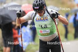 22.09.2024, Premanon, France (FRA): Sandro Bovisi (SUI) - Biathlon Samse Summer Tour, pursuit, Premanon (FRA). www.nordicfocus.com. © Manzoni/NordicFocus. Every downloaded picture is fee-liable.