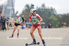 22.09.2024, Premanon, France (FRA): Namou Candau Armand (FRA) - Biathlon Samse Summer Tour, pursuit, Premanon (FRA). www.nordicfocus.com. © Manzoni/NordicFocus. Every downloaded picture is fee-liable.