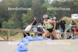 22.09.2024, Premanon, France (FRA): Matilda Dodos (FRA) - Biathlon Samse Summer Tour, pursuit, Premanon (FRA). www.nordicfocus.com. © Manzoni/NordicFocus. Every downloaded picture is fee-liable.