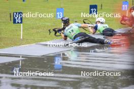 22.09.2024, Premanon, France (FRA): Gaetan Paturel (FRA) - Biathlon Samse Summer Tour, pursuit, Premanon (FRA). www.nordicfocus.com. © Manzoni/NordicFocus. Every downloaded picture is fee-liable.