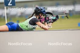 22.09.2024, Premanon, France (FRA): Louise Roguet (FRA) - Biathlon Samse Summer Tour, pursuit, Premanon (FRA). www.nordicfocus.com. © Manzoni/NordicFocus. Every downloaded picture is fee-liable.