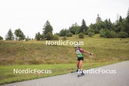 22.09.2024, Premanon, France (FRA): Maelle Achoui (FRA) - Biathlon Samse Summer Tour, pursuit, Premanon (FRA). www.nordicfocus.com. © Manzoni/NordicFocus. Every downloaded picture is fee-liable.