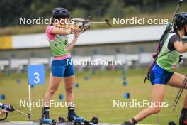 22.09.2024, Premanon, France (FRA): Alice Dusserre (FRA) - Biathlon Samse Summer Tour, pursuit, Premanon (FRA). www.nordicfocus.com. © Manzoni/NordicFocus. Every downloaded picture is fee-liable.