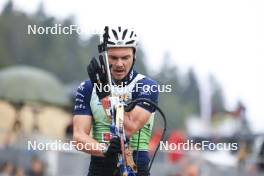 22.09.2024, Premanon, France (FRA): Emilien Jacquelin (FRA) - Biathlon Samse Summer Tour, pursuit, Premanon (FRA). www.nordicfocus.com. © Manzoni/NordicFocus. Every downloaded picture is fee-liable.