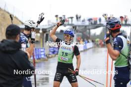 22.09.2024, Premanon, France (FRA): Oscar Lombardot (FRA) - Biathlon Samse Summer Tour, pursuit, Premanon (FRA). www.nordicfocus.com. © Manzoni/NordicFocus. Every downloaded picture is fee-liable.