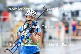 22.09.2024, Premanon, France (FRA): Fabien Claude (FRA) - Biathlon Samse Summer Tour, pursuit, Premanon (FRA). www.nordicfocus.com. © Manzoni/NordicFocus. Every downloaded picture is fee-liable.