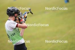 22.09.2024, Premanon, France (FRA): Alexis Bernard (FRA) - Biathlon Samse Summer Tour, pursuit, Premanon (FRA). www.nordicfocus.com. © Manzoni/NordicFocus. Every downloaded picture is fee-liable.