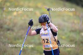 22.09.2024, Premanon, France (FRA): Sophie Chauveau (FRA) - Biathlon Samse Summer Tour, pursuit, Premanon (FRA). www.nordicfocus.com. © Manzoni/NordicFocus. Every downloaded picture is fee-liable.