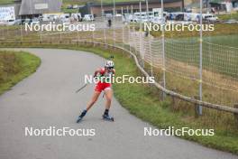 22.09.2024, Premanon, France (FRA): Joanne Weiss (FRA) - Biathlon Samse Summer Tour, pursuit, Premanon (FRA). www.nordicfocus.com. © Manzoni/NordicFocus. Every downloaded picture is fee-liable.