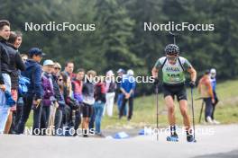 22.09.2024, Premanon, France (FRA): Antonin Guy (FRA) - Biathlon Samse Summer Tour, pursuit, Premanon (FRA). www.nordicfocus.com. © Manzoni/NordicFocus. Every downloaded picture is fee-liable.