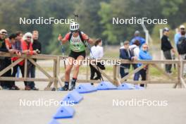 22.09.2024, Premanon, France (FRA): Maelle Achoui (FRA) - Biathlon Samse Summer Tour, pursuit, Premanon (FRA). www.nordicfocus.com. © Manzoni/NordicFocus. Every downloaded picture is fee-liable.