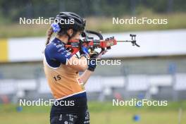 22.09.2024, Premanon, France (FRA): Gilonne Guigonnat (FRA) - Biathlon Samse Summer Tour, pursuit, Premanon (FRA). www.nordicfocus.com. © Manzoni/NordicFocus. Every downloaded picture is fee-liable.