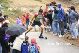 22.09.2024, Premanon, France (FRA): Pierrick Pasteur (FRA) - Biathlon Samse Summer Tour, pursuit, Premanon (FRA). www.nordicfocus.com. © Manzoni/NordicFocus. Every downloaded picture is fee-liable.