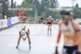 22.09.2024, Premanon, France (FRA): Lena Haecki-Gross (SUI) - Biathlon Samse Summer Tour, pursuit, Premanon (FRA). www.nordicfocus.com. © Manzoni/NordicFocus. Every downloaded picture is fee-liable.