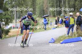 22.09.2024, Premanon, France (FRA): Quentin Fillon Maillet (FRA) - Biathlon Samse Summer Tour, pursuit, Premanon (FRA). www.nordicfocus.com. © Manzoni/NordicFocus. Every downloaded picture is fee-liable.