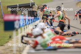 22.09.2024, Premanon, France (FRA): Gabin Paccard (FRA) - Biathlon Samse Summer Tour, pursuit, Premanon (FRA). www.nordicfocus.com. © Manzoni/NordicFocus. Every downloaded picture is fee-liable.