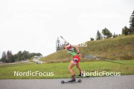 22.09.2024, Premanon, France (FRA): Rosalie Odile (FRA) - Biathlon Samse Summer Tour, pursuit, Premanon (FRA). www.nordicfocus.com. © Manzoni/NordicFocus. Every downloaded picture is fee-liable.