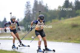 22.09.2024, Premanon, France (FRA): Gilonne Guigonnat (FRA) - Biathlon Samse Summer Tour, pursuit, Premanon (FRA). www.nordicfocus.com. © Manzoni/NordicFocus. Every downloaded picture is fee-liable.