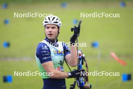 22.09.2024, Premanon, France (FRA): Emilien Jacquelin (FRA) - Biathlon Samse Summer Tour, pursuit, Premanon (FRA). www.nordicfocus.com. © Manzoni/NordicFocus. Every downloaded picture is fee-liable.