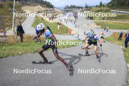 22.09.2024, Premanon, France (FRA): Coline Lanchais (FRA) - Biathlon Samse Summer Tour, pursuit, Premanon (FRA). www.nordicfocus.com. © Manzoni/NordicFocus. Every downloaded picture is fee-liable.