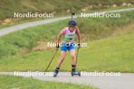 22.09.2024, Premanon, France (FRA): Alice Dusserre (FRA) - Biathlon Samse Summer Tour, pursuit, Premanon (FRA). www.nordicfocus.com. © Manzoni/NordicFocus. Every downloaded picture is fee-liable.