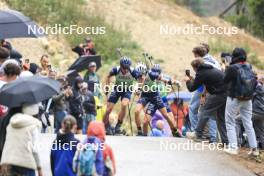 22.09.2024, Premanon, France (FRA): Quentin Fillon Maillet (FRA) - Biathlon Samse Summer Tour, pursuit, Premanon (FRA). www.nordicfocus.com. © Manzoni/NordicFocus. Every downloaded picture is fee-liable.