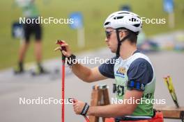 22.09.2024, Premanon, France (FRA): Ethan Benoit Appolonia (FRA) - Biathlon Samse Summer Tour, pursuit, Premanon (FRA). www.nordicfocus.com. © Manzoni/NordicFocus. Every downloaded picture is fee-liable.