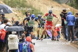 22.09.2024, Premanon, France (FRA): Ian Martinet (FRA) - Biathlon Samse Summer Tour, pursuit, Premanon (FRA). www.nordicfocus.com. © Manzoni/NordicFocus. Every downloaded picture is fee-liable.