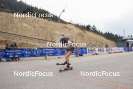 22.09.2024, Premanon, France (FRA): Chloe Orvain (FRA) - Biathlon Samse Summer Tour, pursuit, Premanon (FRA). www.nordicfocus.com. © Manzoni/NordicFocus. Every downloaded picture is fee-liable.