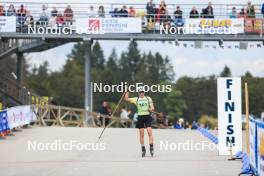 22.09.2024, Premanon, France (FRA): Leo Carlier (FRA) - Biathlon Samse Summer Tour, pursuit, Premanon (FRA). www.nordicfocus.com. © Manzoni/NordicFocus. Every downloaded picture is fee-liable.