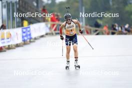 22.09.2024, Premanon, France (FRA): Oceane Michelon (FRA) - Biathlon Samse Summer Tour, pursuit, Premanon (FRA). www.nordicfocus.com. © Manzoni/NordicFocus. Every downloaded picture is fee-liable.