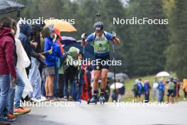 22.09.2024, Premanon, France (FRA): Antonin Guigonnat (FRA) - Biathlon Samse Summer Tour, pursuit, Premanon (FRA). www.nordicfocus.com. © Manzoni/NordicFocus. Every downloaded picture is fee-liable.