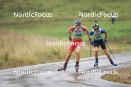 22.09.2024, Premanon, France (FRA): Ian Martinet (FRA) - Biathlon Samse Summer Tour, pursuit, Premanon (FRA). www.nordicfocus.com. © Manzoni/NordicFocus. Every downloaded picture is fee-liable.