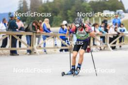 22.09.2024, Premanon, France (FRA): Undefined athlete competes - Biathlon Samse Summer Tour, pursuit, Premanon (FRA). www.nordicfocus.com. © Manzoni/NordicFocus. Every downloaded picture is fee-liable.