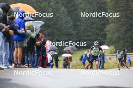 22.09.2024, Premanon, France (FRA): Eric Perrot (FRA) - Biathlon Samse Summer Tour, pursuit, Premanon (FRA). www.nordicfocus.com. © Manzoni/NordicFocus. Every downloaded picture is fee-liable.