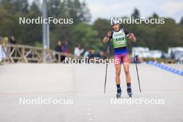 22.09.2024, Premanon, France (FRA): Enzo Bouillet (FRA) - Biathlon Samse Summer Tour, pursuit, Premanon (FRA). www.nordicfocus.com. © Manzoni/NordicFocus. Every downloaded picture is fee-liable.