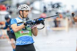 22.09.2024, Premanon, France (FRA): Fabien Claude (FRA) - Biathlon Samse Summer Tour, pursuit, Premanon (FRA). www.nordicfocus.com. © Manzoni/NordicFocus. Every downloaded picture is fee-liable.