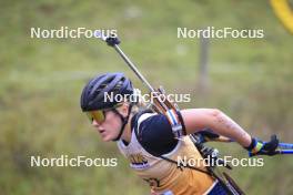 22.09.2024, Premanon, France (FRA): Sophie Chauveau (FRA) - Biathlon Samse Summer Tour, pursuit, Premanon (FRA). www.nordicfocus.com. © Manzoni/NordicFocus. Every downloaded picture is fee-liable.