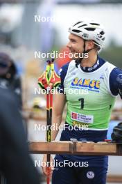 22.09.2024, Premanon, France (FRA): Emilien Jacquelin (FRA) - Biathlon Samse Summer Tour, pursuit, Premanon (FRA). www.nordicfocus.com. © Manzoni/NordicFocus. Every downloaded picture is fee-liable.