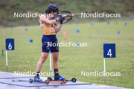 22.09.2024, Premanon, France (FRA): Julia Simon (FRA) - Biathlon Samse Summer Tour, pursuit, Premanon (FRA). www.nordicfocus.com. © Manzoni/NordicFocus. Every downloaded picture is fee-liable.