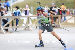 22.09.2024, Premanon, France (FRA): Pablo Baselgia (SUI) - Biathlon Samse Summer Tour, pursuit, Premanon (FRA). www.nordicfocus.com. © Manzoni/NordicFocus. Every downloaded picture is fee-liable.